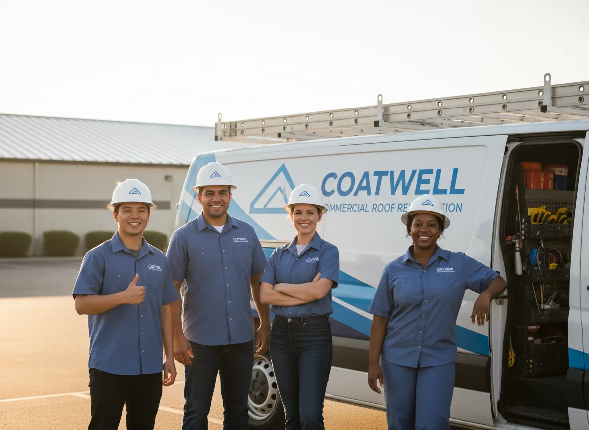 Commercial roof coating company in Ford Cliff, PA